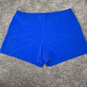Athleta Vibrant Blue Women's Nylon Shorts